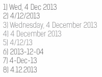 Java Date Time Format